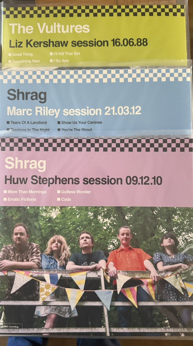 Iain Key (@iainkey) on Twitter photo Another fine package from <a href="/PrecRecs/">Precious Recordings of London</a> featuring <a href="/shragband/">Shrag</a> #TheVultures
<a href="/marcrileydj/">Marc Riley ⚽️🍺🐳</a> <a href="/huwstephens/">Huw Stephens</a> #lizkershaw Another fine package from <a href="/PrecRecs/">Precious Recordings of London</a> featuring <a href="/shragband/">Shrag</a> #TheVultures
<a href="/marcrileydj/">Marc Riley ⚽️🍺🐳</a> <a href="/huwstephens/">Huw Stephens</a> #lizkershaw