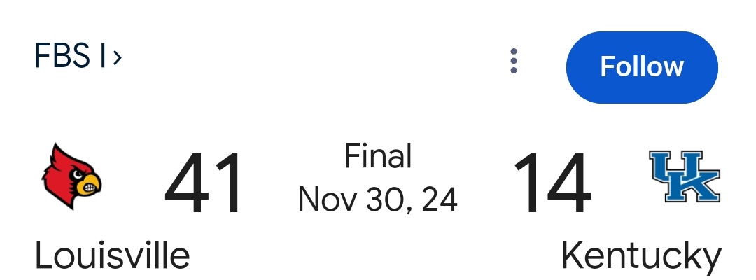 Every year?

When the trophy is on the line Louisville leads the series 16-13 🤷‍♂️