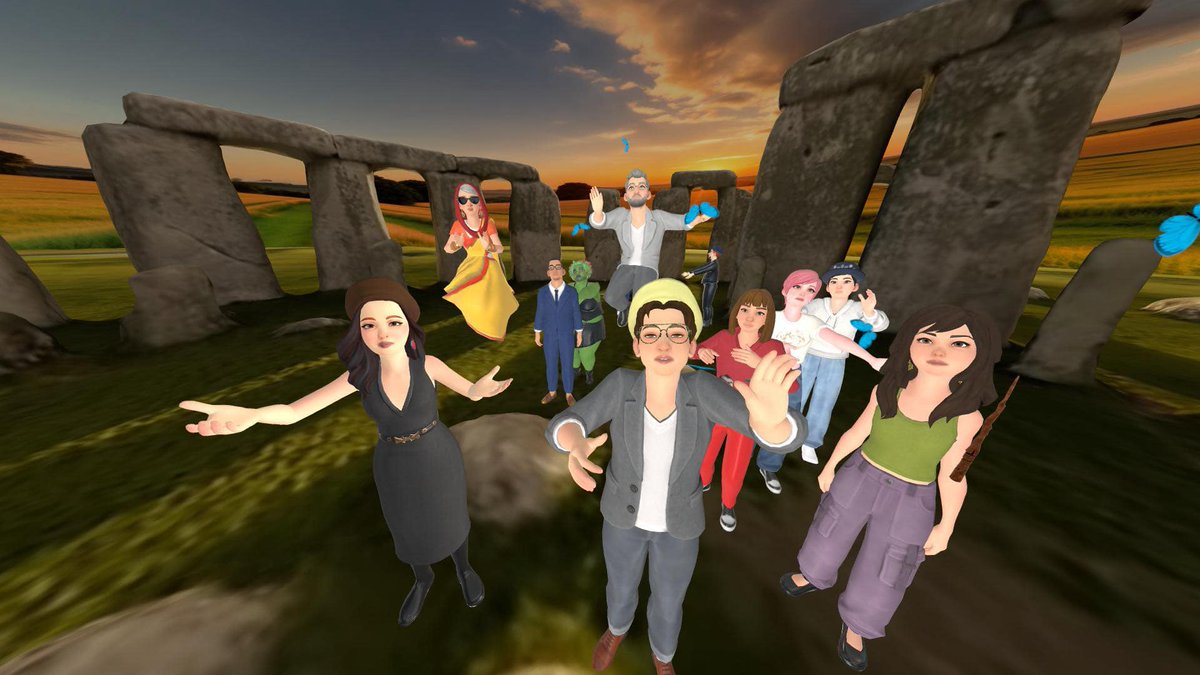 visit_japan_web's tweet image. 🛕✨VRで古代ミステリー体験！
イギリスの世界遺産「ストーンヘンジ」に、自宅から仮想トリップ🌍🇬🇧

遊びながら学ぶ📚
歴史とテクノロジーがつながる瞬間にワクワク。

#VRラーニング #歴史ツアー #遺跡 #MetaHorizon