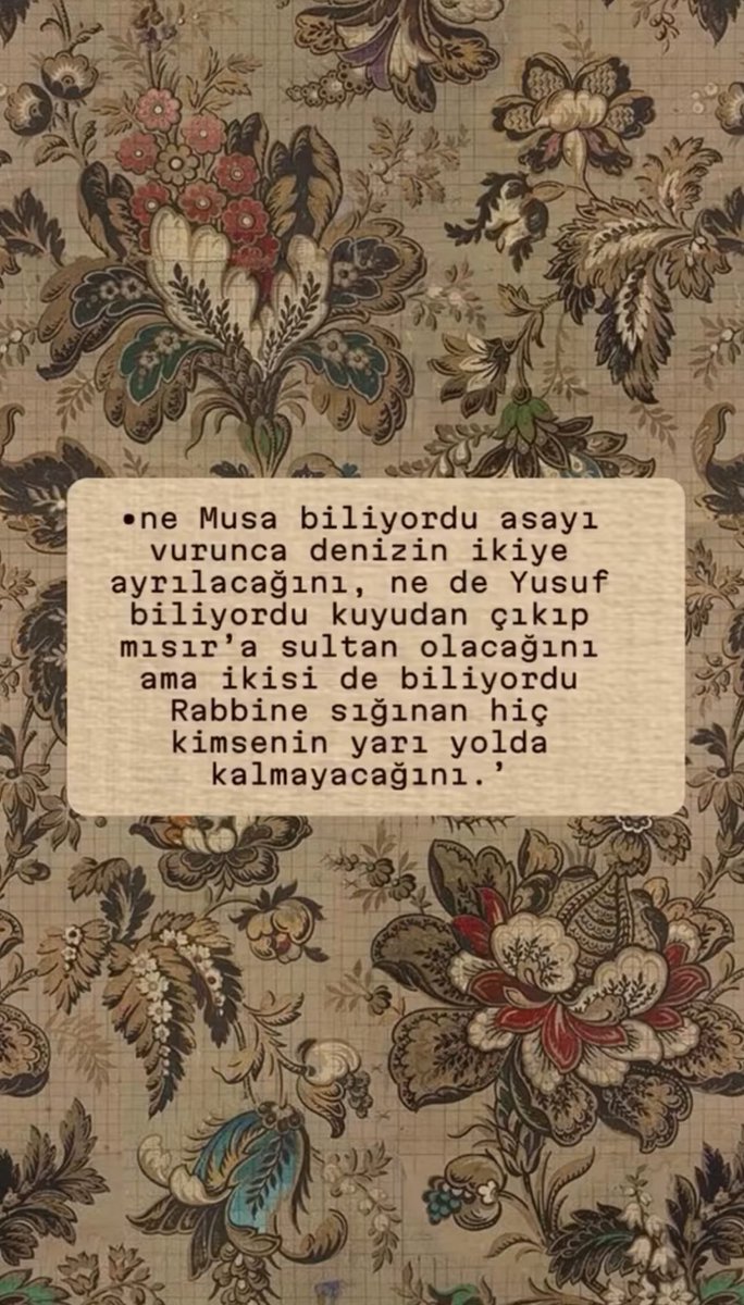 "Allah, kulunu ebediyen darda bırakmaz."