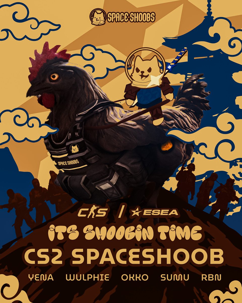 SpaceShoobs! (@spaceshoobs) on Twitter photo Bingo, Bango, Bongo💥 Introducing the SHOOB CS2 Team participating in ESEA Main ~ Season 53 ~
Welcome Yena to the team! ✨
🔹<a href="/yenacsgo/">u</a>
🔸<a href="/EclipseWolfTTV/">EclipseTheW0lfTV</a>
🔹<a href="/RobinLune_/">Robin Lune</a>
🔸<a href="/Sumu_CS/">Dylan</a>
🔹#okkocs Bingo, Bango, Bongo💥 Introducing the SHOOB CS2 Team participating in ESEA Main ~ Season 53 ~
Welcome Yena to the team! ✨
🔹<a href="/yenacsgo/">u</a>
🔸<a href="/EclipseWolfTTV/">EclipseTheW0lfTV</a>
🔹<a href="/RobinLune_/">Robin Lune</a>
🔸<a href="/Sumu_CS/">Dylan</a>
🔹#okkocs