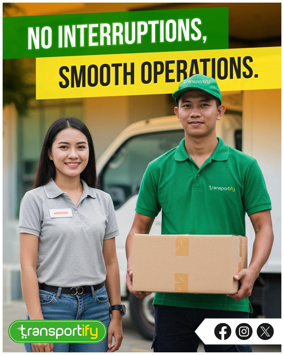 TransportifyPh's tweet image. While the world may pause for reflection, Transportify is here to ensure that your important deliveries continue without interruption.  📦🙏

📲 Book your deliveries today at transportify-user.onelink.me/ANwv?pid=Socia…

#TransportifyPH
#SeasonalDemand
#HolyWeekPrep