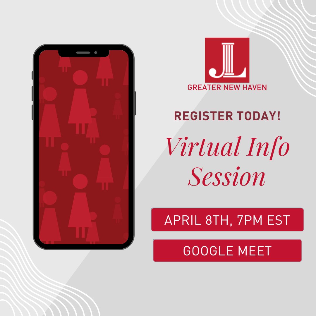 JLGNH's tweet photo. Join us TOMORROW for our April Virtual Info Session!
📅 April 8th, 2025
⏰️ 7PM, EST
💻️ Virtual, Google Meet Link: https://t.co/XhgrCxewnE
✔️ RSVP and learn more on our website at https://t.co/8cjlevw7vE https://t.co/0sVyq25hHl