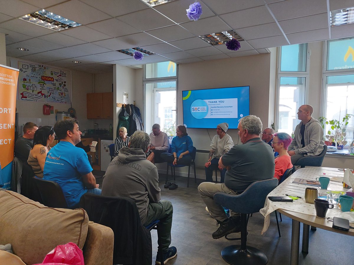 Scottish Recovery Consortium (@srconsortium) on Twitter photo ๐Huge thank you to our Recovery College graduate Ashleigh for facilitating a 15 minute Laughter Yoga session on graduation day to the Aberdeen graduates.
๐ Keep an eye on the <a href="/AiR_Aberdeen/">Aberdeen in Recovery</a> page to see if you can take part in a session ๐Huge thank you to our Recovery College graduate Ashleigh for facilitating a 15 minute Laughter Yoga session on graduation day to the Aberdeen graduates.
๐ Keep an eye on the <a href="/AiR_Aberdeen/">Aberdeen in Recovery</a> page to see if you can take part in a session