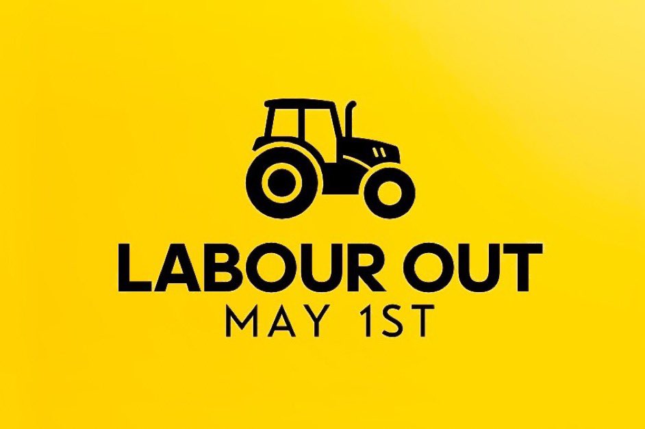 NoFarmsNoFoods's tweet photo. The Labour government are taking away £500m IHT from UK farmers and giving £500m to overseas farming. They have abandoned the SFI scheme, pushed through compulsory purchase of land and ramped up massive solar power development on prime farmland. Save our farmers. Vote Labour out in the local elections on May 1st.