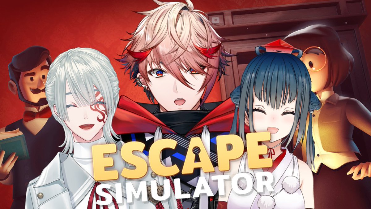 SerAph_DazZ's tweet photo. お待たせしました！
まもなく始まります～

【ESCAPE SIMULATOR】みんなで協力して脱出せよ！れっつ【セラフ・ダズルガーデン/にじさんじ】 https://t.co/ZSj4Brknc8 @YouTubeより https://t.co/BWrsVXqDRs