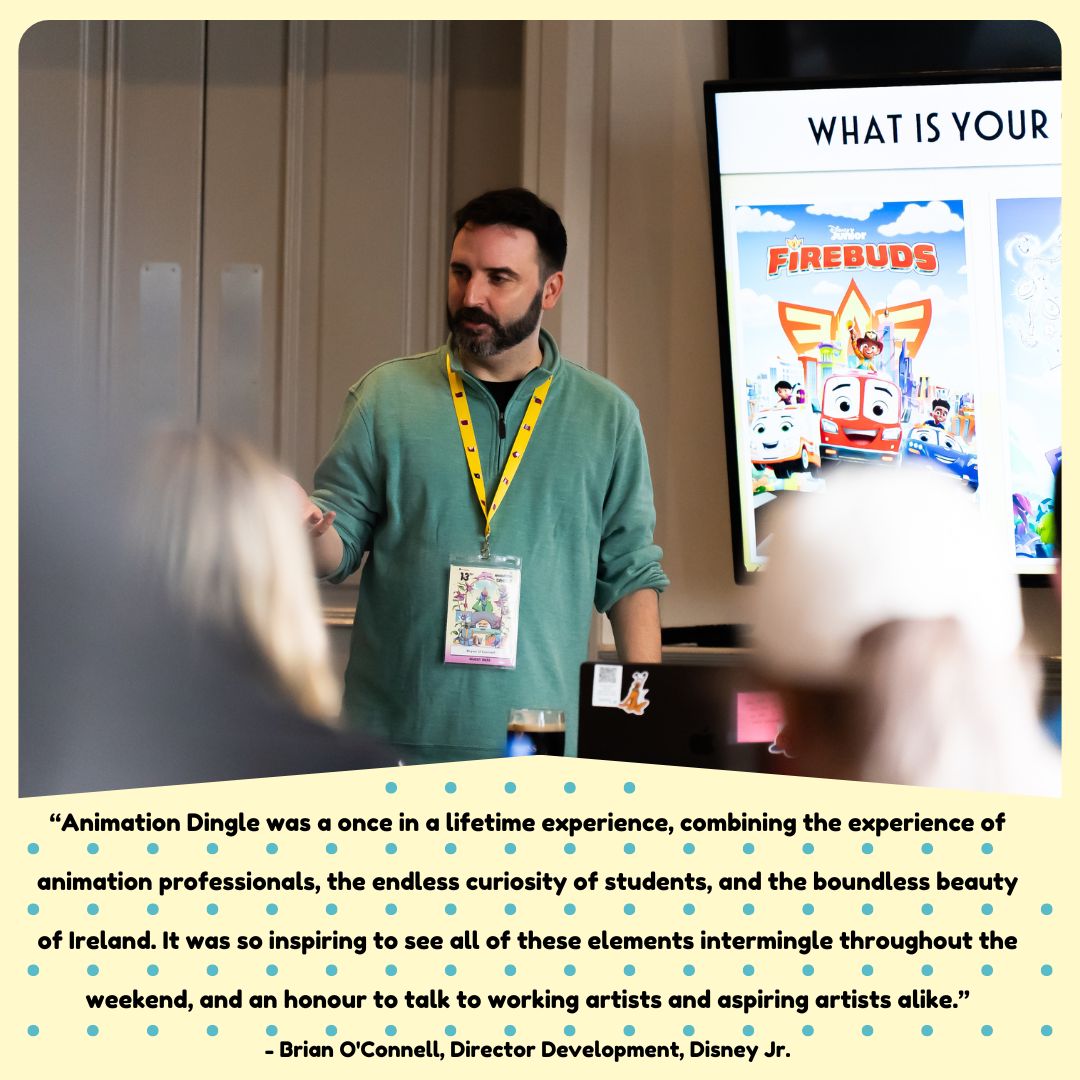 ANIMATIONDINGLE's tweet photo. Lucky number 13! 🍀✨ Hear what made this year’s Animation Dingle unforgettable – straight from those who lived it.
#AnimationDingle #AnimationDingle25 #Irishanimation #AnimationFestival #FilmFestival #CreativeCommunity #Storytelling #DigitalCreatives #FestivalHighlights https://t.co/zfTJKPuSQc