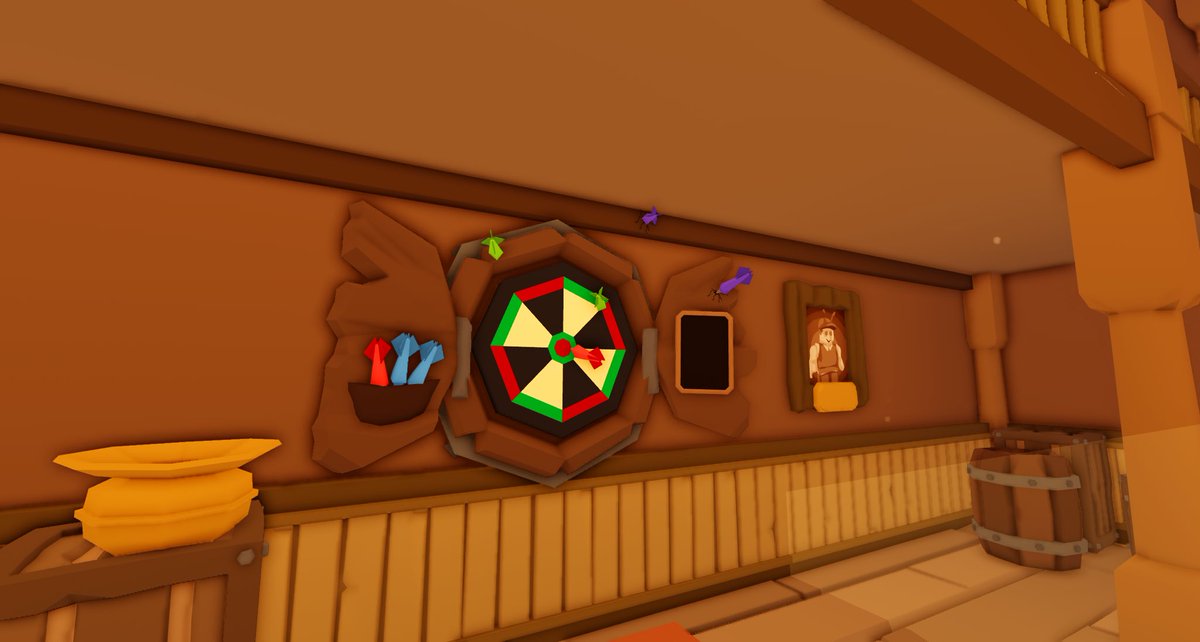 Saloon interior/exterior I created for <a href="/EmotesCorp/">Emotes CO.</a> #roblox #robloxdev #lowpoly