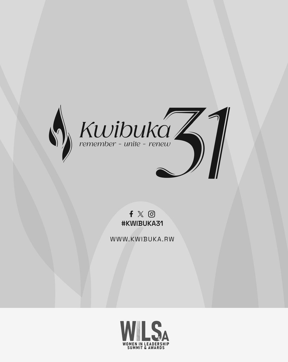We stand in solidarity with the victims and survivors of the 1994 Genocide Against the Tutsi. Today and always, we remember. We choose to remember, to unite, and to renew honoring the past as we build a more inclusive and resilient future.
#Kwibuka31 #RememberUniteRenew