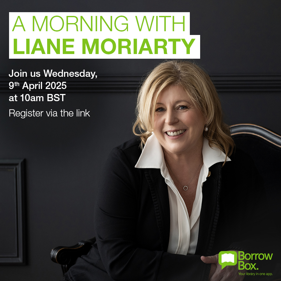 Bore gyda Liane Moriarty
Ymunwch â ni Ddydd Mercher, 9 Ebrill 2025 am 10yb
Cliciwch ar y ddolen i gofrestru:
bolinda.zoom.us/webinar/regist…
A morning with Liane Moriarty
Join us Wednesday, 9th April 2025 at 10am
Register via the link:
bolinda.zoom.us/webinar/regist…