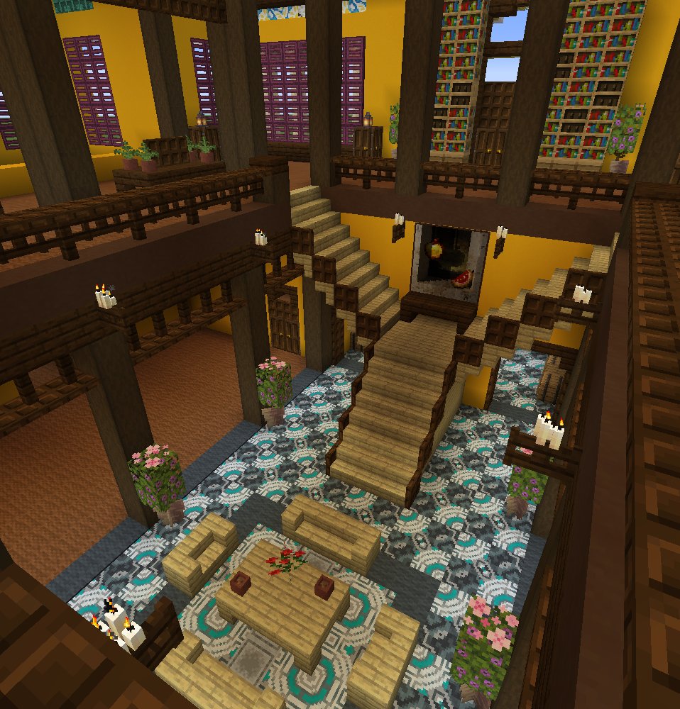 House 3's interior
#Minhtopia #Minecraft #Minecraftbuilds #minecraft建築コミュ