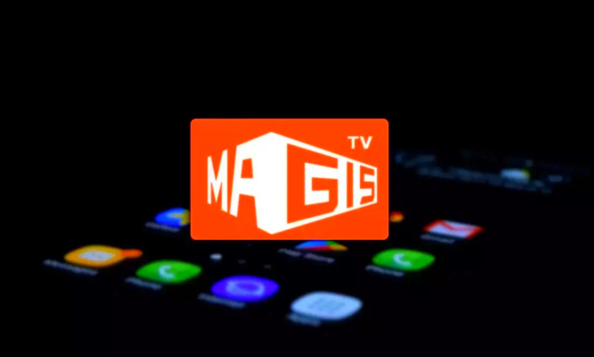 Interfaz de Magis TV en pantalla