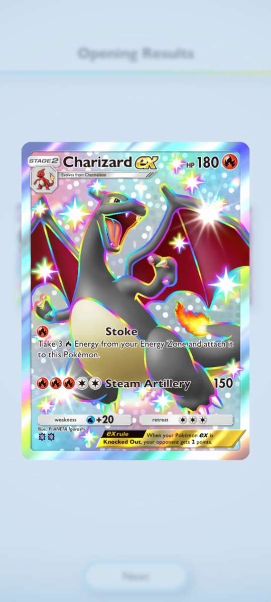 Second shiny Charizard in two days excuse me?? I should go buy a real Pokemon ETB at this rate... 
#PokemonTCG #tcgpocket