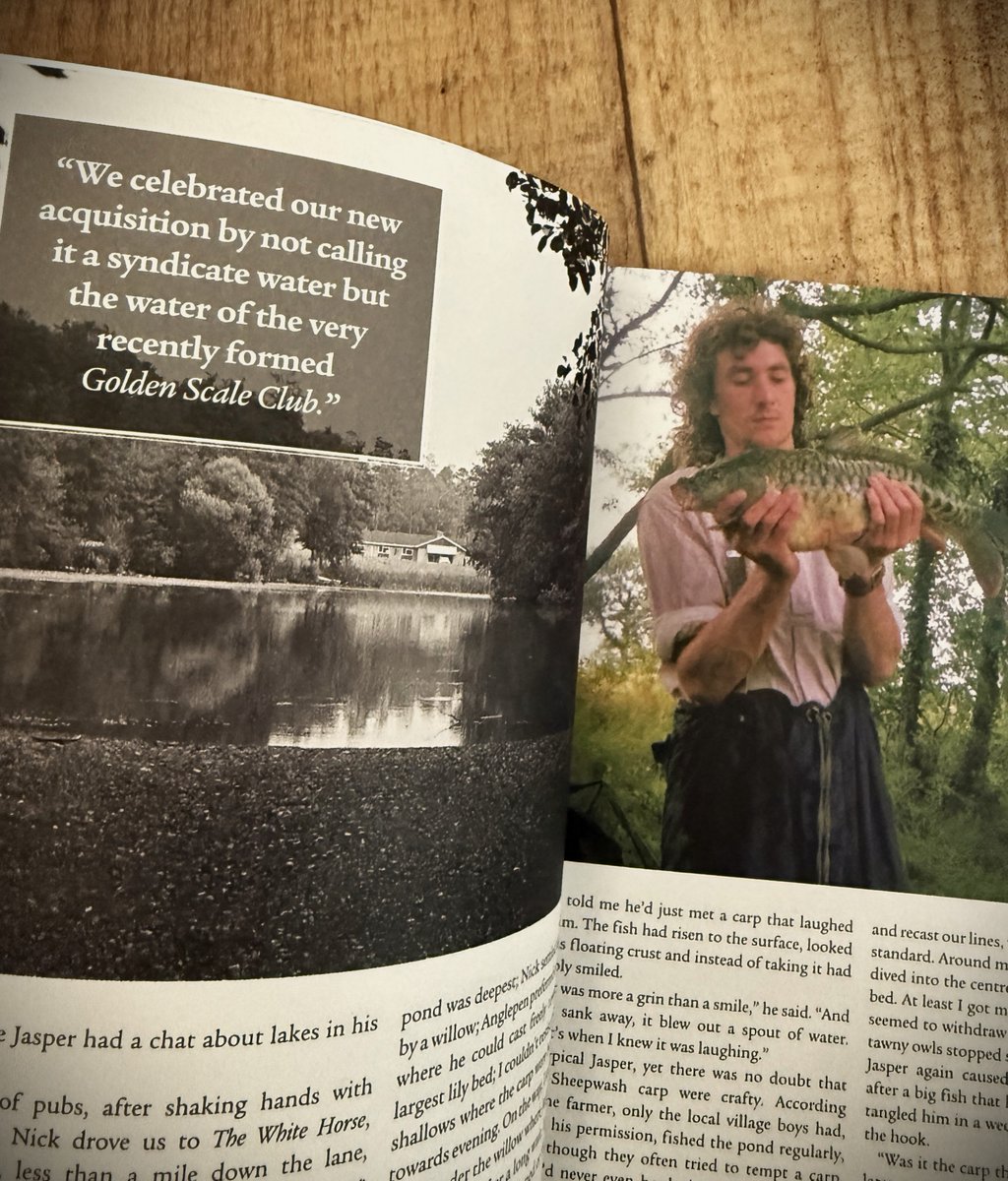 fallonsangler's tweet image. "We celebrated our new acquisition by not calling it a syndicate but the water of the very recently formed 'Golden Scale Club'."
Chris Yates completes his Homage to Jasper - with imagery courtesy of Mehmet Hassan.
Issue 37 - to order or subscribe visit - fallonsangler.net/shop/