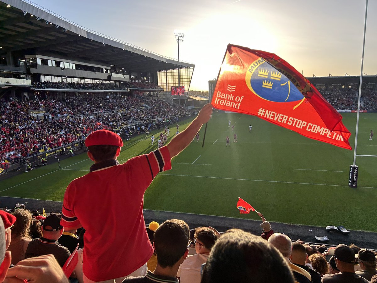 A big thanks to @StadeRochelais &amp; the people of La Rochelle for your amazing welcome &amp; hospitality at the weekend 🟡⚫️

A beautiful city, stadium &amp; one of the best clubs in Europe — good luck for the rest of the season &amp; we will hopefully see you again soon. Merci 🙏

#SUAF 🔴 |