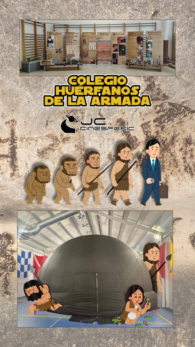 cinesferic's tweet photo. El pasado miércoles 2 de abril visitamos el Colegio Huérfanos de la Armada para compartir con los alumnos los misterios de la evolución. ¡Fue un placer ver tanta curiosidad y ganas de aprender! 🌿🧬 #Ciencia #Evolución #Educación https://t.co/xbRgwyLYeS