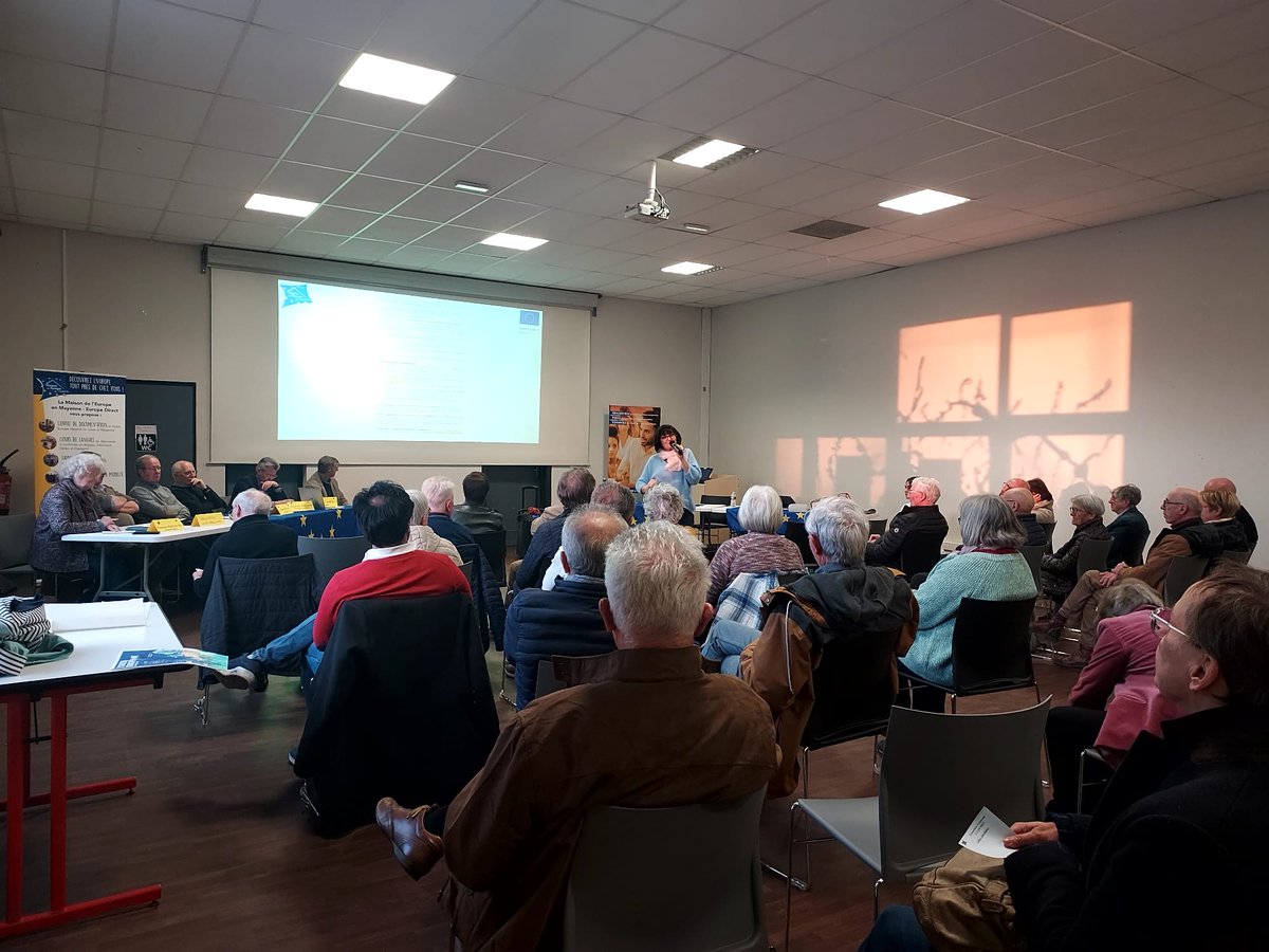 Maison de l'Europe en Mayenne - Europe Direct tweet media
