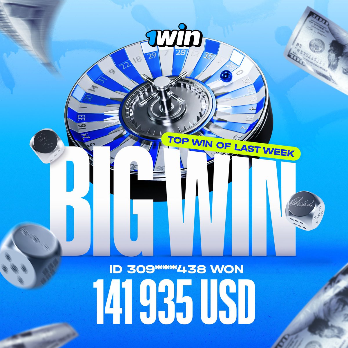 🎰 Biggest Win of the Week!

ID 309***438 walked away with $141,935 at Gates of 1win! 🔥 One spin changed it all!

Who’s next? Your jackpot could be waiting! 🍀

#1win #crypto #stockmarketcrash #LaCasaDeLosFamososCol