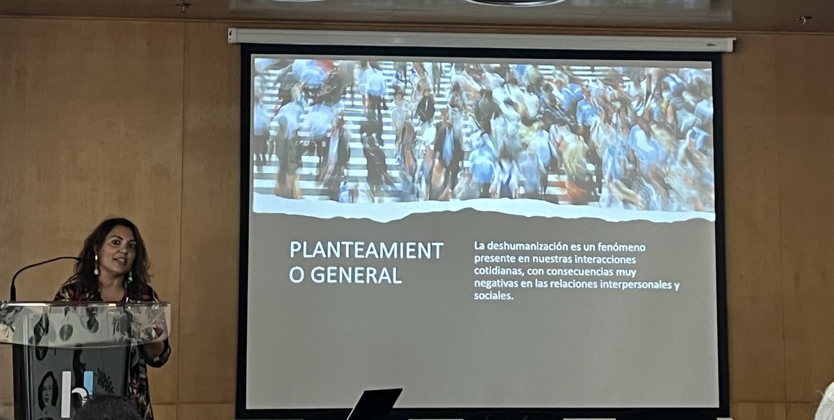 IUNE_ULL's tweet image. Y la siguiente ponente es…🥁🥁🥁¡Naira Delgado! Nuestra compañera del #IUNE va a presentar su trabajo “la deshumanización como respuesta de regulación emocional ante el sufrimiento: una aproximación desde la neurociencia social”. ¡Interesantísimo!🧠