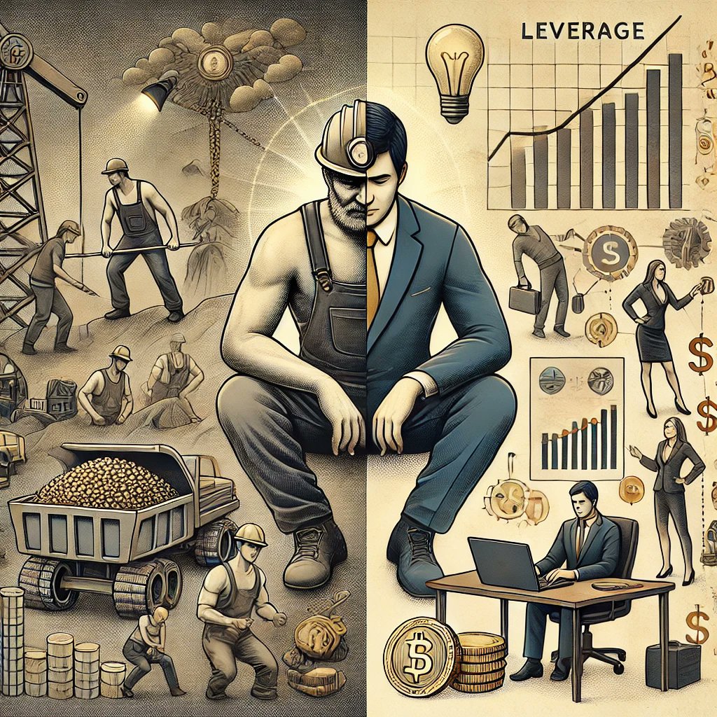 AssetsOverHype's tweet photo. 💼 Why Do Poor People Work Harder but Earn Less?

If wealth = hard work, miners and construction workers would be millionaires.
But they’re not.

Why?

Because there are two ways to earn money:
1️⃣ Selling your time (poor people)
2️⃣ Using other people’s time, money, and resources (rich people)

The more you work with your hands, the lower your chances of ever stopping.

Money is made through leverage:
📈 Investments
📈 Business
📈 Other people's skills

If you trade time for money, your ceiling is 24 hours a day.

Rich people know this. Poor people don’t.

#FinancialFreedom #WealthMindset #SmartMoney