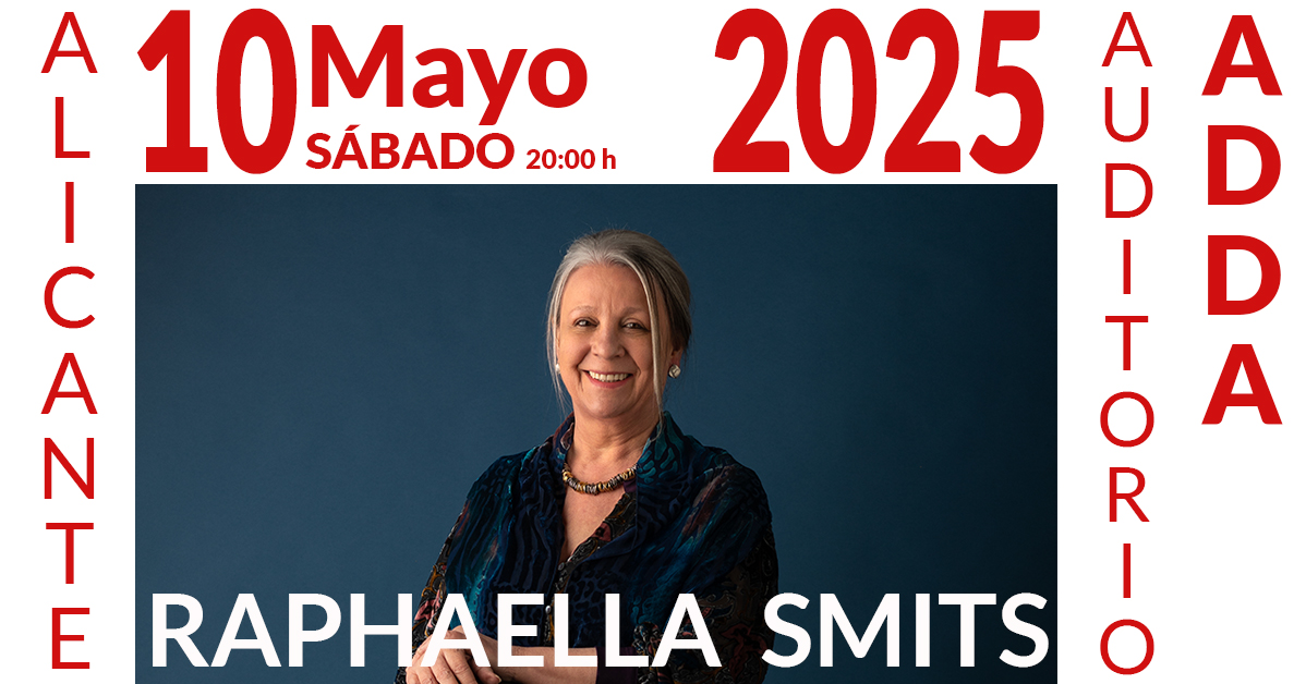 El sábado 10 de mayo en el <a href="/ADDAalicante/">Auditorio ADDA</a> la guitarrista Raphaella Smits, no te lo pierdas.
Tickets: adda.janto.es/espectaculo/ra…