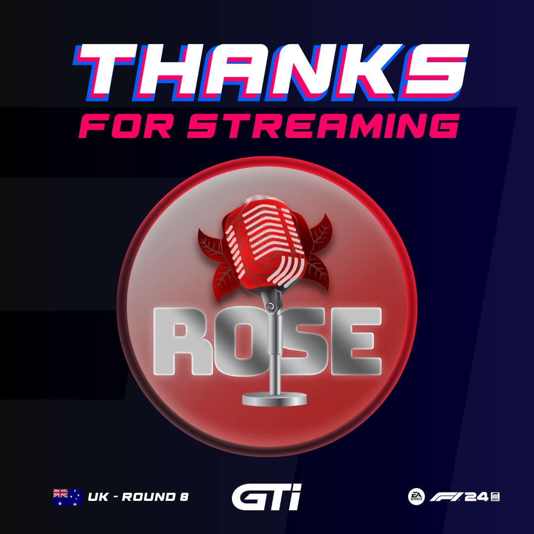 We would to thank <a href="/JR0se1989/">Jamie Rose</a> for streaming the race last Saturday ! 🔥
I hope you enjoyed it as much as we did ! 👏

Do not hesitate to watch and follow him here 🤩
twitch.tv/rose_commsf1
