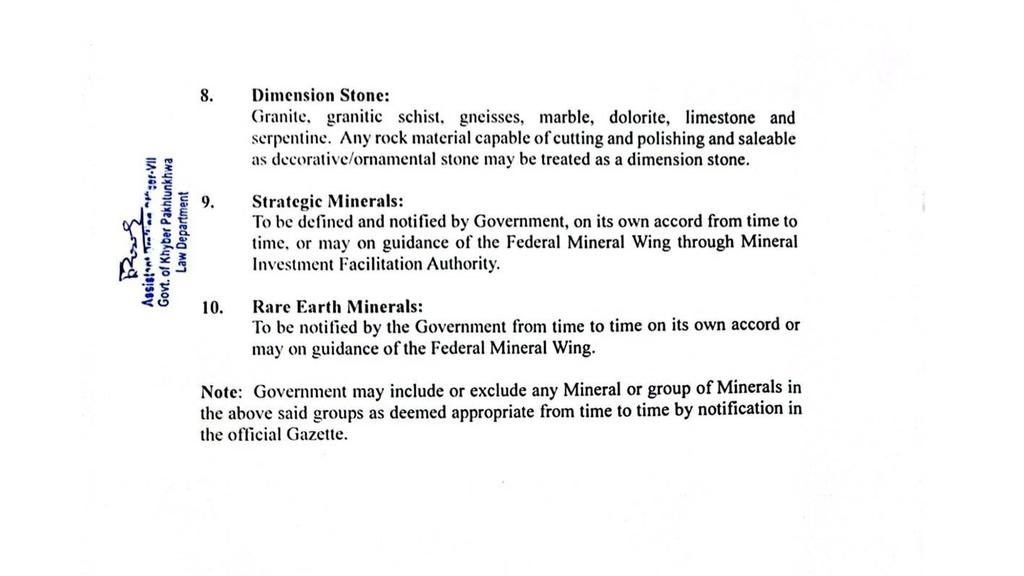 soldierspeaks's tweet photo. 🚨KPK Cabinet approves new mines &amp; minerals law—to be tabled in assembly. Controversially, it lets federal government (via SIFC: Military's pet project) define 'strategic minerals,' undermining provincial authority. Critics call it unconstitutional. https://t.co/4WOd7pCJ3D