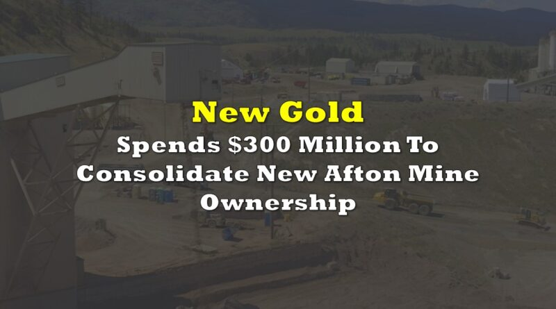 TheDeepDive_ca's tweet photo. New Gold Spends $300 Million To Consolidate New Afton Mine Ownership 

$NGD $NGD.to #gold #mining #OTPP https://t.co/h2MzbKIXwc
