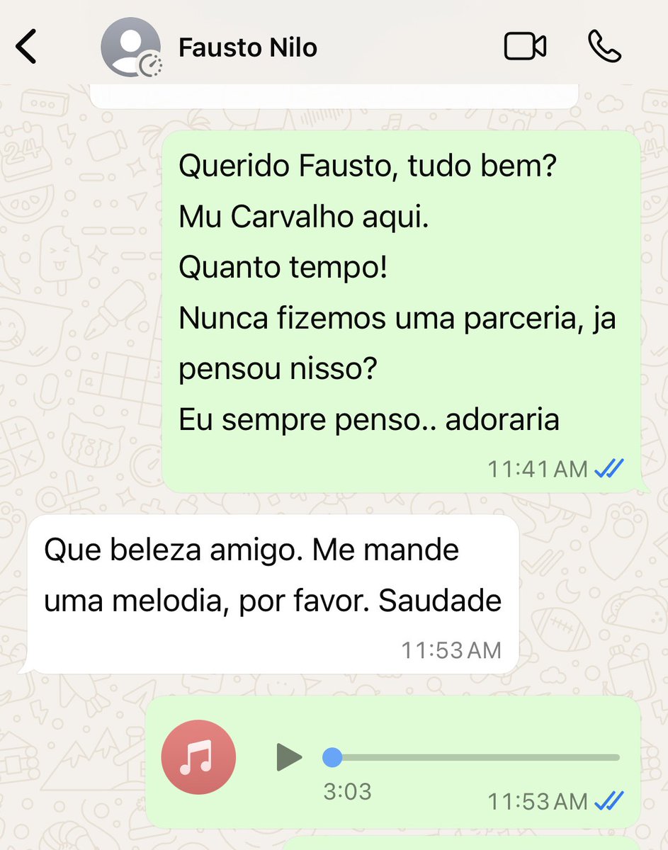 Sábado, dia 5 de abril, acordei pensando no Fausto Nilo. 
Poeta-letrista de magnitude irrefutável, com sua caneta assinando inúmeros hits como Zanzibar (com Armandinho), Bloco do Prazer (com Moraes Moreira), Eu Também Quero Beijar (com Pepeu e Moraes Moreira), enfim, do nada,
