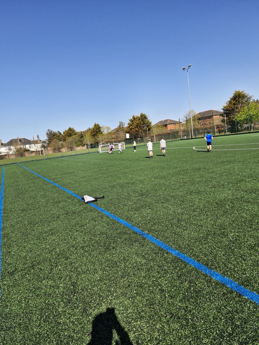 ActivePwick_SAC's tweet photo. Day 1 of our Prestwick Easter Multisport Camp kicked off today! Football, basketball and dodgeball are the sports on today's agenda ๐ ๐ the kids are loving it and the weathers not too bad either ๐ @ActiveSA_SAC @sportscotland #ActiveEaster #ActiveSchools #ThrivingCommunities https://t.co/phRX2yE67N