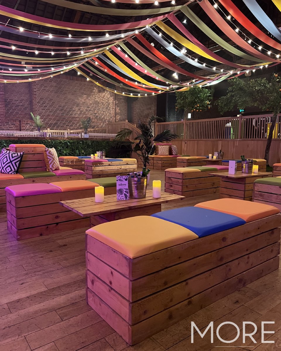 Add a pop of colour to your event with our customisable seat pads – paired perfectly with our rustic furniture. Whether it’s a themed event, garden party, wedding, or festival, we’ve got your summer seating sorted! 🌿🌈

#SummerEvents #PalletFurniture #RusticFurniture