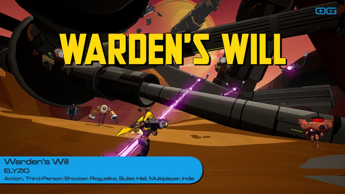 OG plays Warden's Will!
youtube.com/watch?v=munxHQ…

Like &amp; Sub!

<a href="/WardensWillGame/">Warden's Will - Out NOW</a>
<a href="/elyz_io/">ELYZIO</a>

#WardensWill #Roguelite #BulletHell #CoopGaming #IndieGameTrends #IndieWatch #IndieDev #GameDev #IndieGameDev #IndieGame #IndieGames #Gameplay #LetsPlay #Gaming