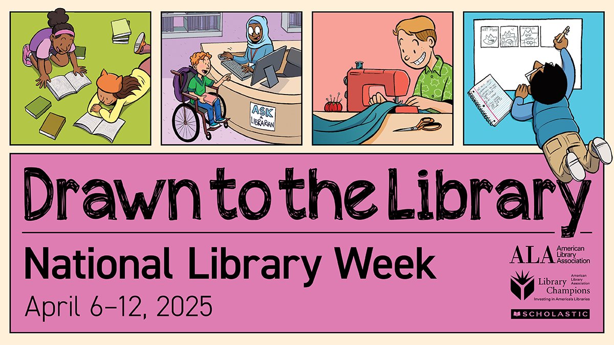 JCPS Library Media Services Department (@jcps_lms) on Twitter photo Lights, Camera, Action! This #NationalLibraryWeek, we're #DrawnToTheLibrary & kicking off with a celebration of our amazing Elementary Zone 1 librarians! Check out how they are making learning magical for our students: jcpsky.libguides.com/c.php?g=221415… #JCPSLibraries <a href="/JCPSLMSDrLynn/">JCPSLMSDr.Lynn</a> Lights, Camera, Action! This #NationalLibraryWeek, we're #DrawnToTheLibrary & kicking off with a celebration of our amazing Elementary Zone 1 librarians! Check out how they are making learning magical for our students: jcpsky.libguides.com/c.php?g=221415… #JCPSLibraries <a href="/JCPSLMSDrLynn/">JCPSLMSDr.Lynn</a>