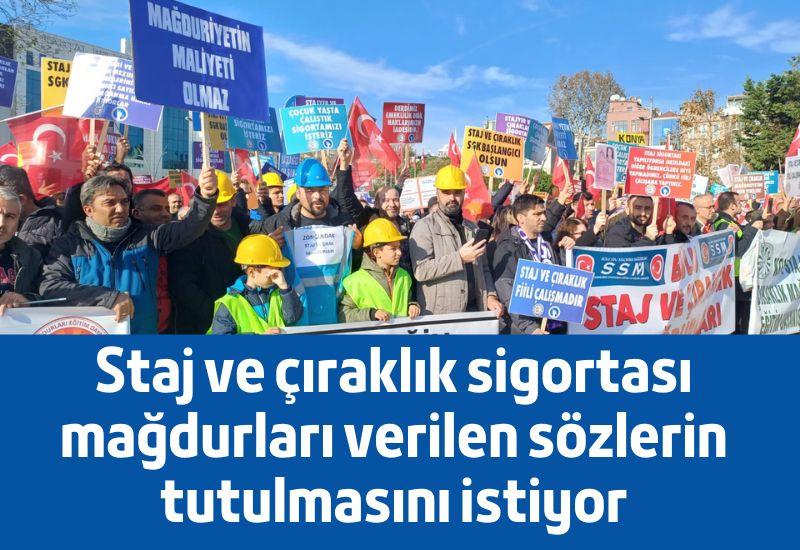 maydin09's tweet photo. Staj ve çıraklık sigortası mağdurları verilen sözlerin tutulmasını istiyor
https://t.co/Ik0wUF0g7R

#StajyerÇırakHatırlatacak https://t.co/YUXQ7eSOvc