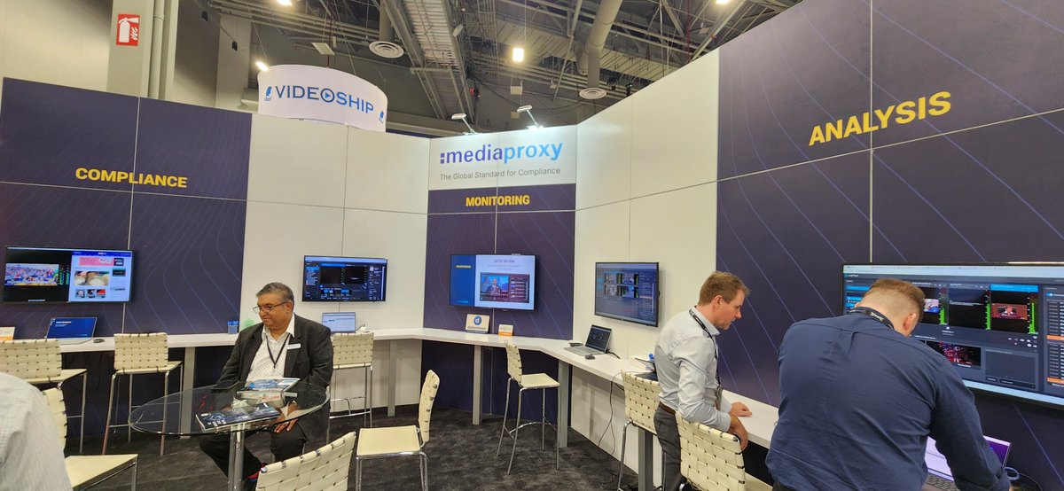 Mediaproxy's tweet photo. Day Two @NABShow: IP is a top priority for broadcasters, streaming services and systems integrators. Come visit us at Booth W1417 to discover how we're leading the way. Our team is ready to chat and share insights.

#Mediaproxy #NABShow #NAB2025 #Streaming #OTT #ST2100 #ATSC https://t.co/MWL3nANvSZ