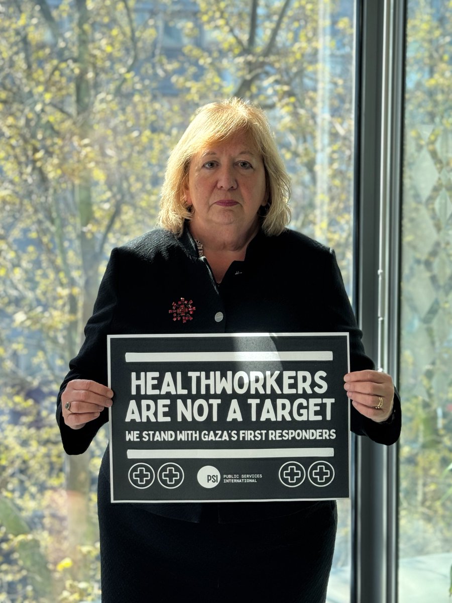 Health Workers are Not a Target. 
We Stand with Gaza’s First Responders.