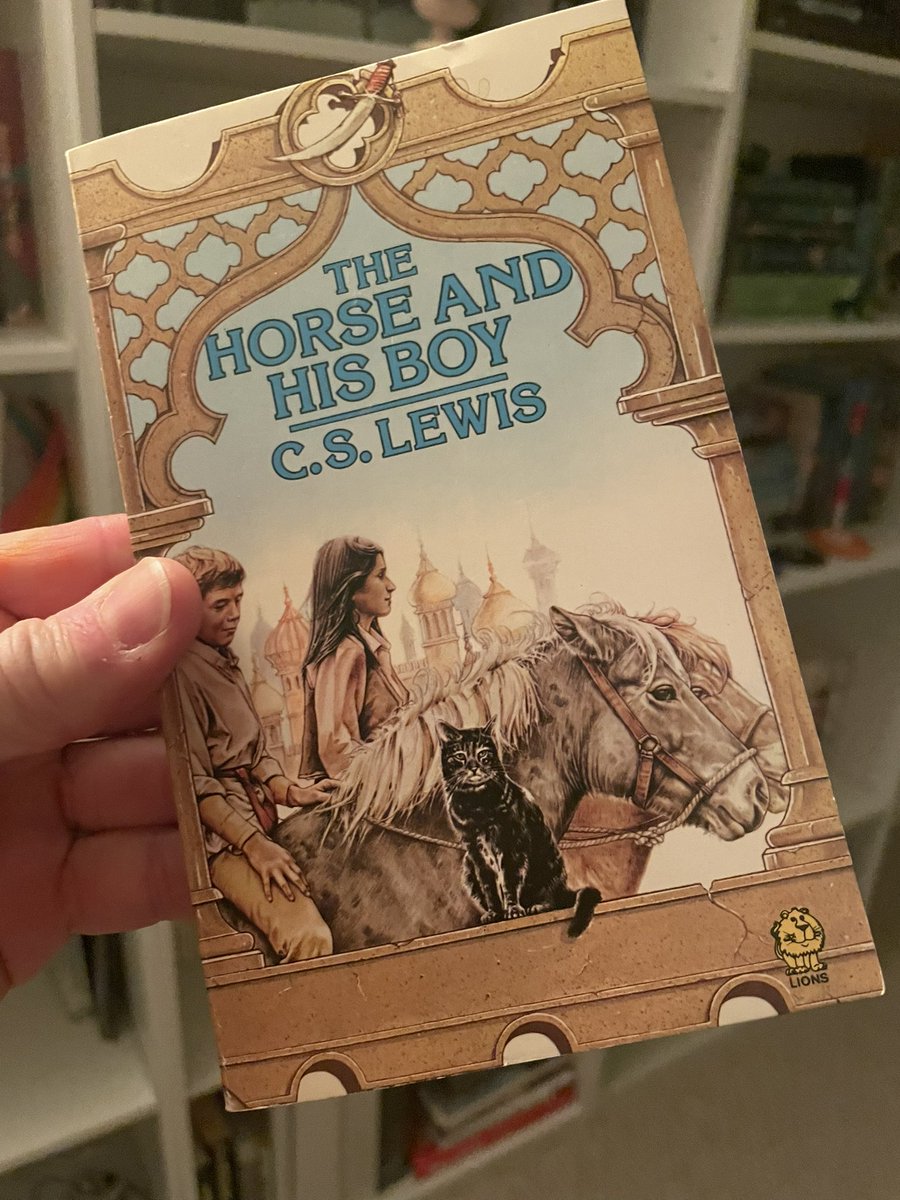 I was never a huge fan of “The Horse and His Boy” and I recognize a lot of it is problematic (or full-on xenophobic). But parts of it are a decent adventure story - even if the title horse is barely a lead character. 🐴