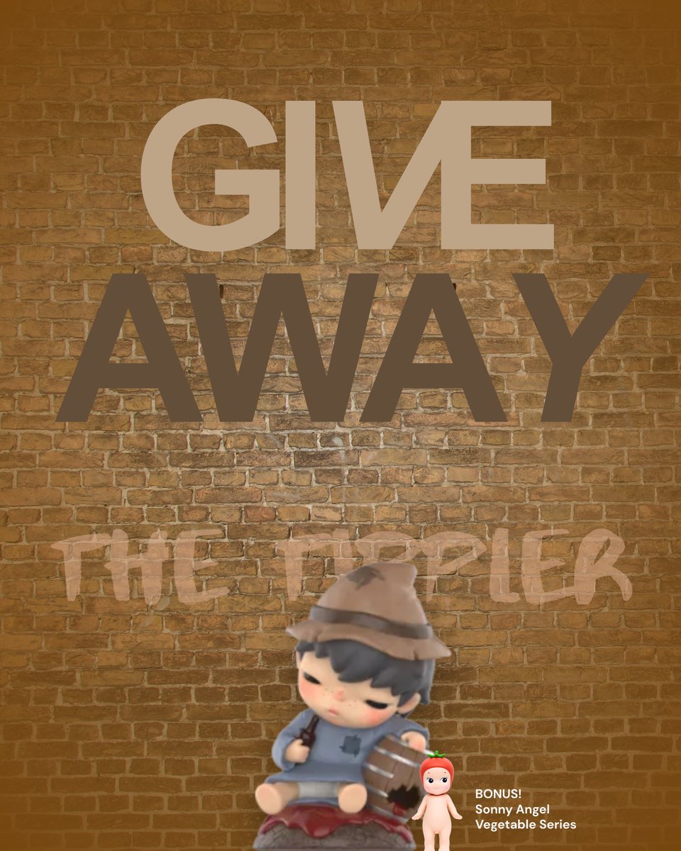 hirono giveaway ph only !!!

1 winner of LPP The Tippler + Tomato Sonny Angel!

- mbf me
- retweet and like
- free sf

ends: april 11, 2025 (friday) 11:59 pm

#hironotwt #hironogiveawayph