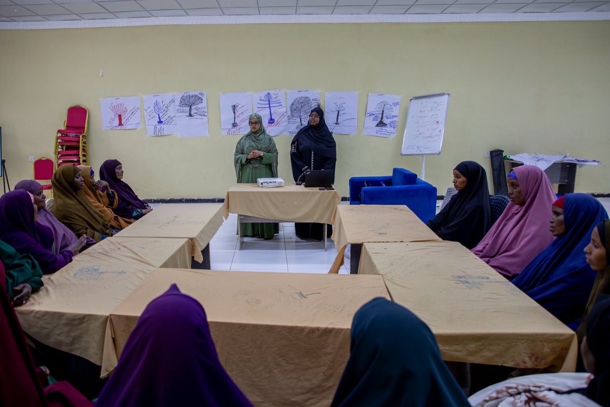<a href="/iom_somalia/">IOM Somalia</a> and <a href="/concern_som_sl/">Concern Worldwide Somalia/Somaliland</a> piloted a Mental Health &amp; Psychosocial Support course for self-help group members under Danwadaag, supported by <a href="/UKinSomalia/">UK in Somalia🇬🇧🇸🇴</a>. 

Endline results are promising—showing increased daily work hours, stronger motivation, and improved mental wellbeing.
