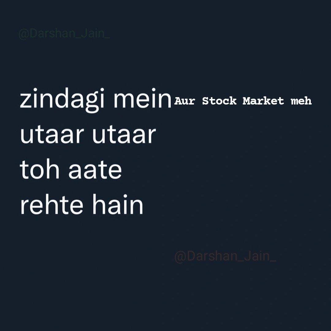 ThatsDarshan's tweet photo. Last month hi bola tha par tum log maante nai ho..!!

🙂🥲

.
.

#nifty #sensex #stockmarketcrash 
#StockMarketIndia #optiontraders #fno  #nse #bse #Nifty50 #stockmarketscrash   #zeebusiness #StocksToBuy https://t.co/aXBoqKe4hY