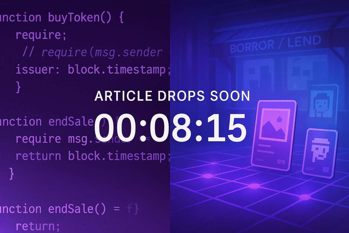 Monad’s parallel execution is unreal! 
What if smart contracts could evolve beyond limits? Article incoming on its potential, plus a modern twist 
I’m bringing to the table, for the community. Get ready! #MonadBlockchain #SmartContracts #BlockchainInnovation  <a href="/monad_xyz/">Monad</a>