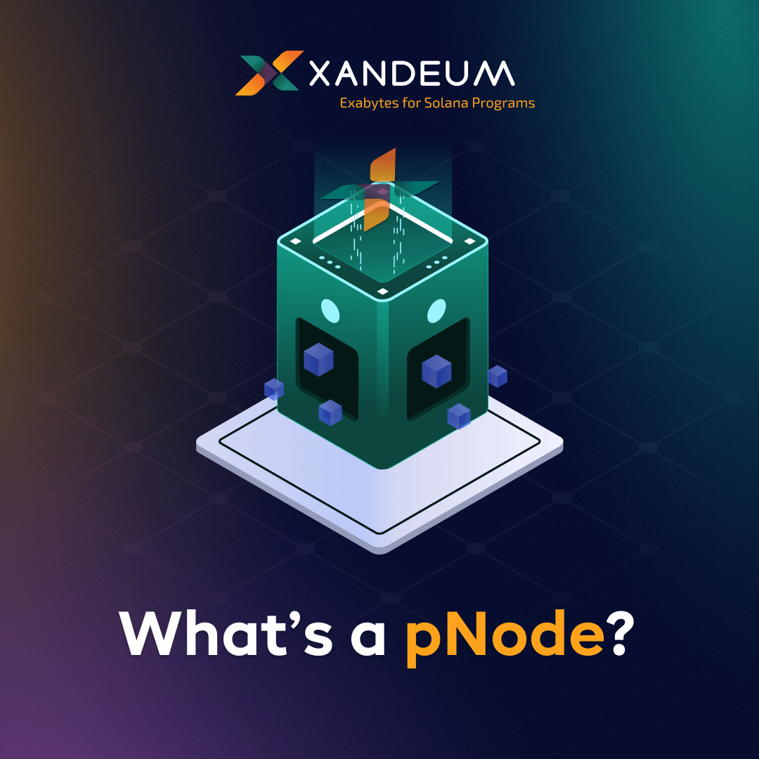 XandeumNetwork's tweet photo. What’s a pNode? 🤔

It’s more than a machine. It’s a storage provider, a reward earner, a key part of the Xandeum ecosystem.

Learn more 👇
https://t.co/Xx0DbcQNlt https://t.co/oiNuscpymp