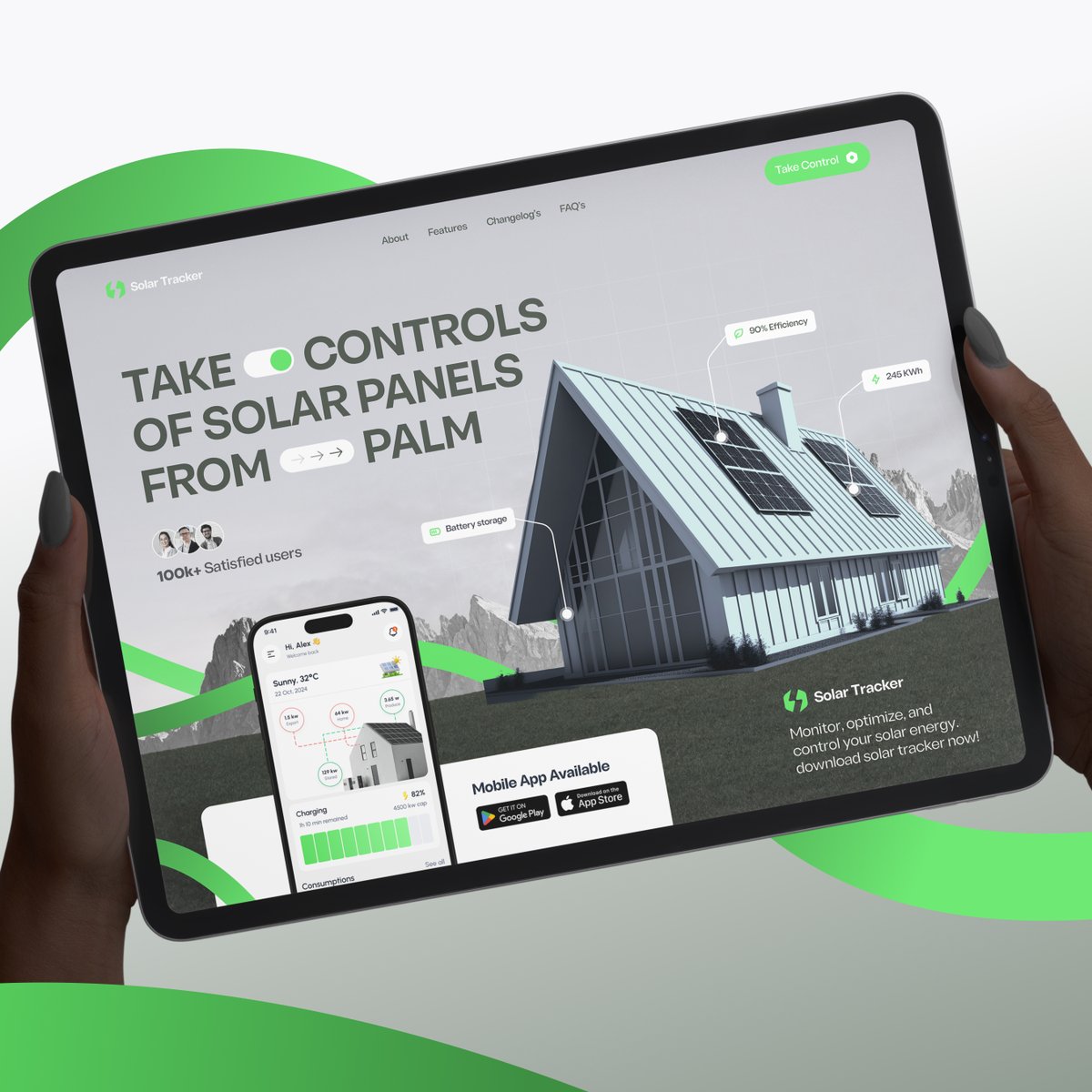 Focotik's tweet photo. Solar Tracker is an innovative mobile and web application that leverages AI to redefine how solar energy is managed.
Share your thoughts in the comments🧡
Or DM Us!
Connect: hello@focotik.agency
#UIUX #AppDesign #UXDesign #mobileapp #solarapp #appdesign #appui #animation https://t.co/kmxXUQRuro