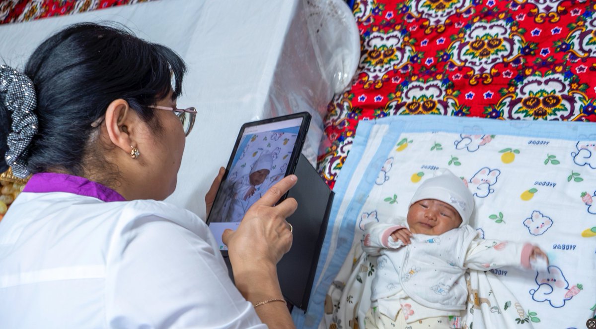 Joint SDG Fund 🇺🇳 (@jointsdgfund) on Twitter photo On #WorldHealthDay, we’re celebrating how telemedicine is transforming healthcare in remote 🇰🇬Kyrgyzstan!
No more long journeys for medical care—now, healthcare professionals are just a video call away!📱
Learn more: jointsdgfund.org/article/bridgi… <a href="/WHO/">World Health Organization (WHO)</a> On #WorldHealthDay, we’re celebrating how telemedicine is transforming healthcare in remote 🇰🇬Kyrgyzstan!
No more long journeys for medical care—now, healthcare professionals are just a video call away!📱
Learn more: jointsdgfund.org/article/bridgi… <a href="/WHO/">World Health Organization (WHO)</a>