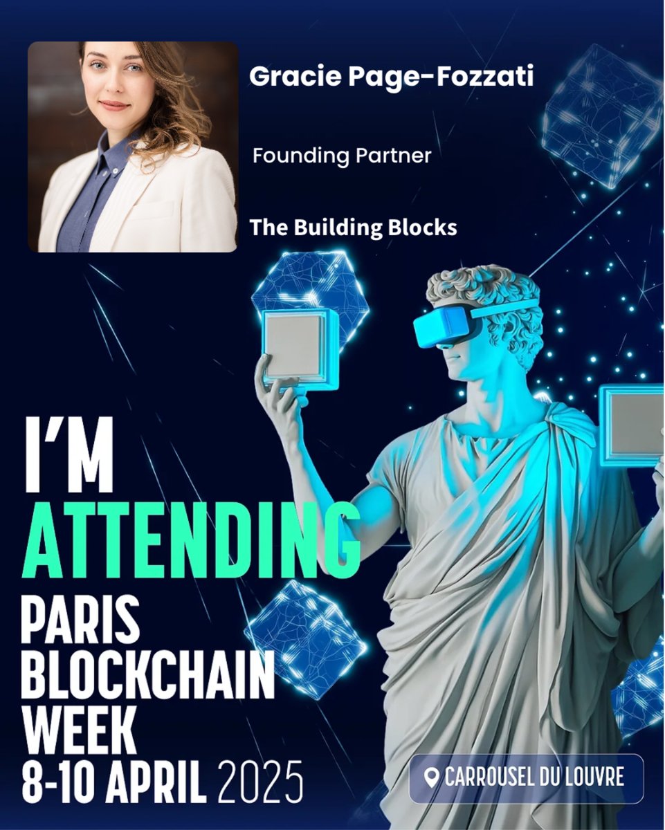 gracietech's tweet image. Are you going to @ParisBlockWeek? If you have a web3 project or protocol that you *know* can change the world but don't know how to get it out there, let's chat. DM me✨
#PBW2025
#PBW
#ParisBlockchainWeek
#ParisBlockchain