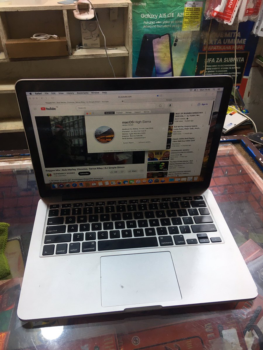 Josh_Kim255's tweet photo. @ChopaWang Macbook pro late 2013
Ssd 128gb
Ram 4gb
Core i5
Call/WhatsApp 
0657317706 https://t.co/aq9lHY9u6c