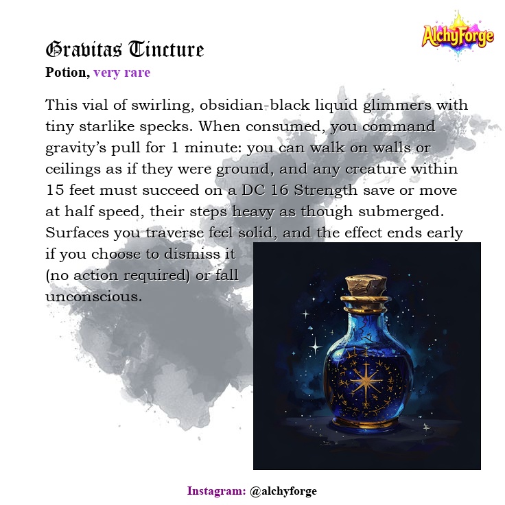 alchyforge's tweet photo. Three Mystical Potions Unveiled! 🧪

From whispers to wonders, these brews pack a punch! Comment "potion" for details in DM!

#dungeonsanddragons #dnd #dndart #DnDcharacter #commission #commissionsopen #DnD #TTRPGs #dnd5e #tabletoprpgs #ttrpg
