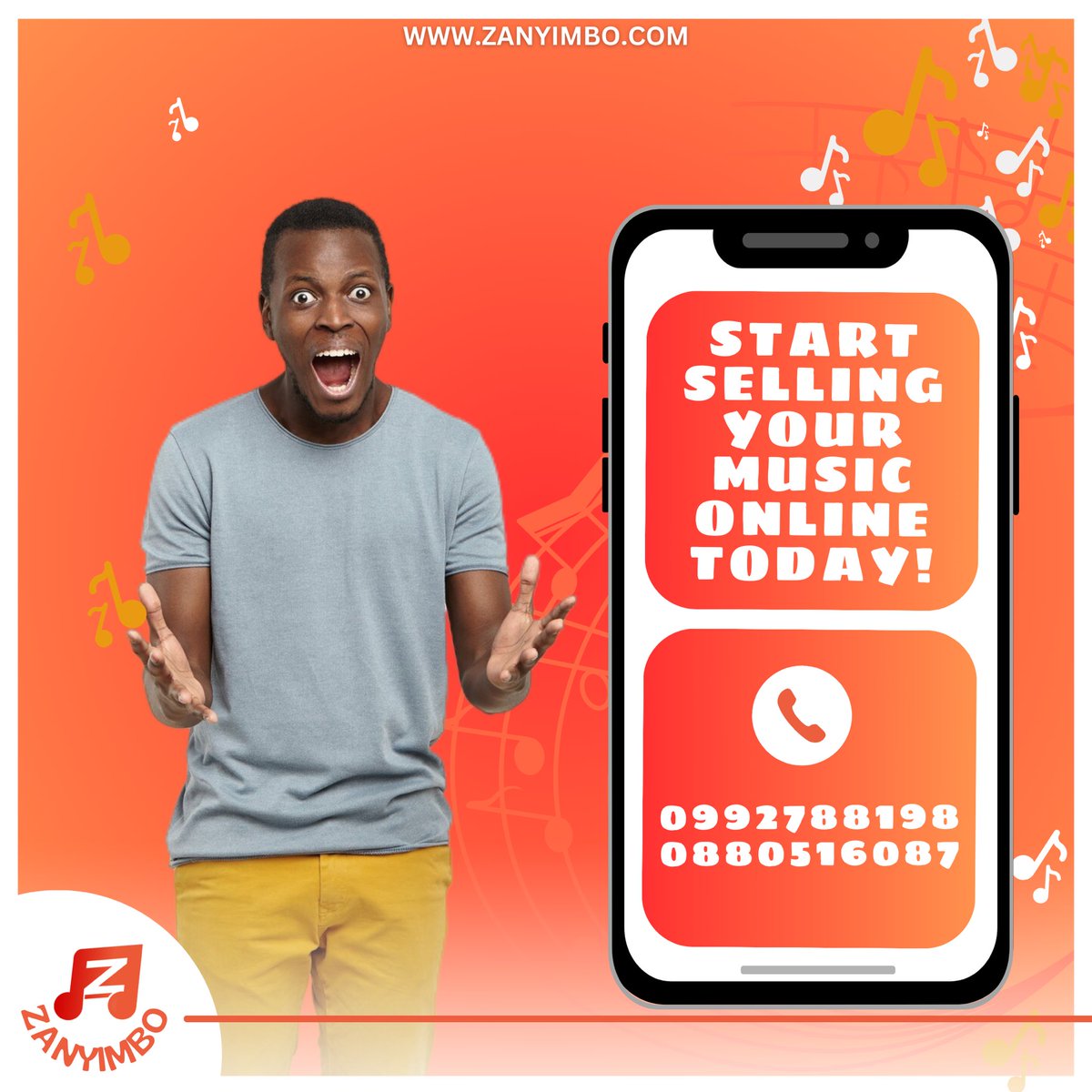 Calling out all the Musicians 🎶 

Why wait for streaming pennies when you can earn 75% of every sale right now 

Upload your Music to our store first—sell directly to fans via  Airtel Money, TNM Mpamba &amp; Cards

👉 zanyimbo.com