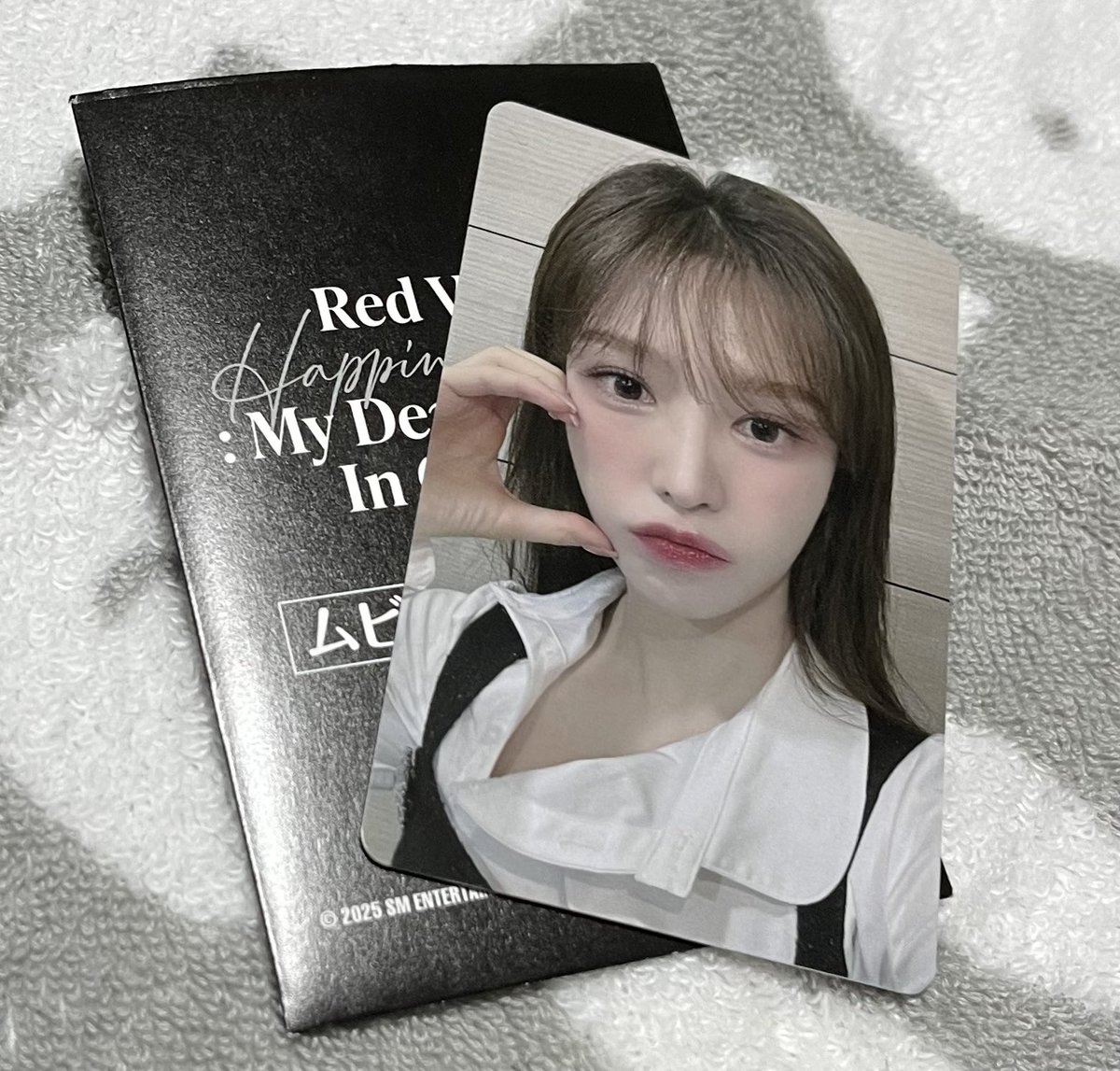 ojmkt5's tweet photo. ムビチケ特典はウェンディ🥰可愛いいいいいいいラヴ❤️ https://t.co/jazIh2aoJ5