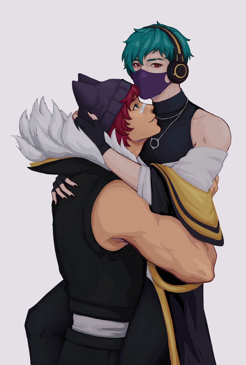 #settphel #heartsteel #aphelios #sett 
Mi ship fav 😌